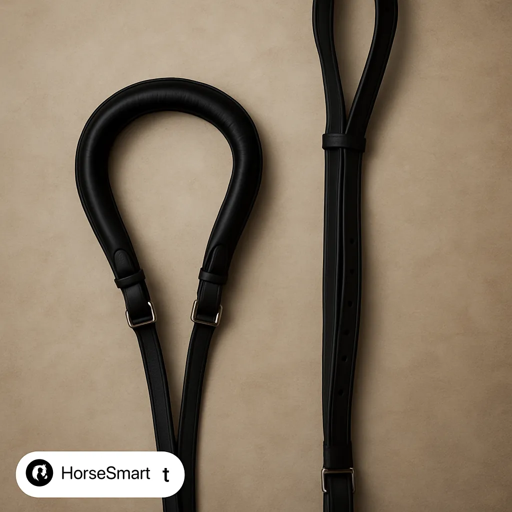 Подхвостник кожаный (пахва) чёрный, Shetland