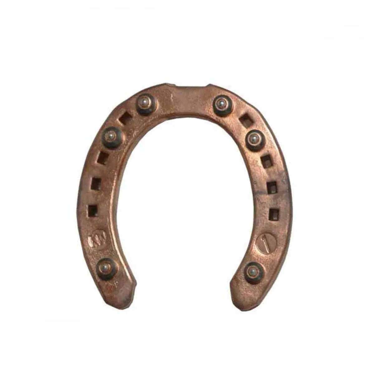 Подкова для прогулок по асфальту, 8*20 mm с 6 шипами, №2, пара