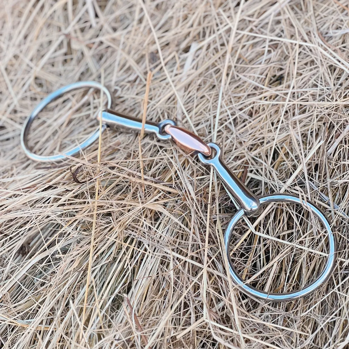 Трензель восьмерка с медным сочленением 12,5 см