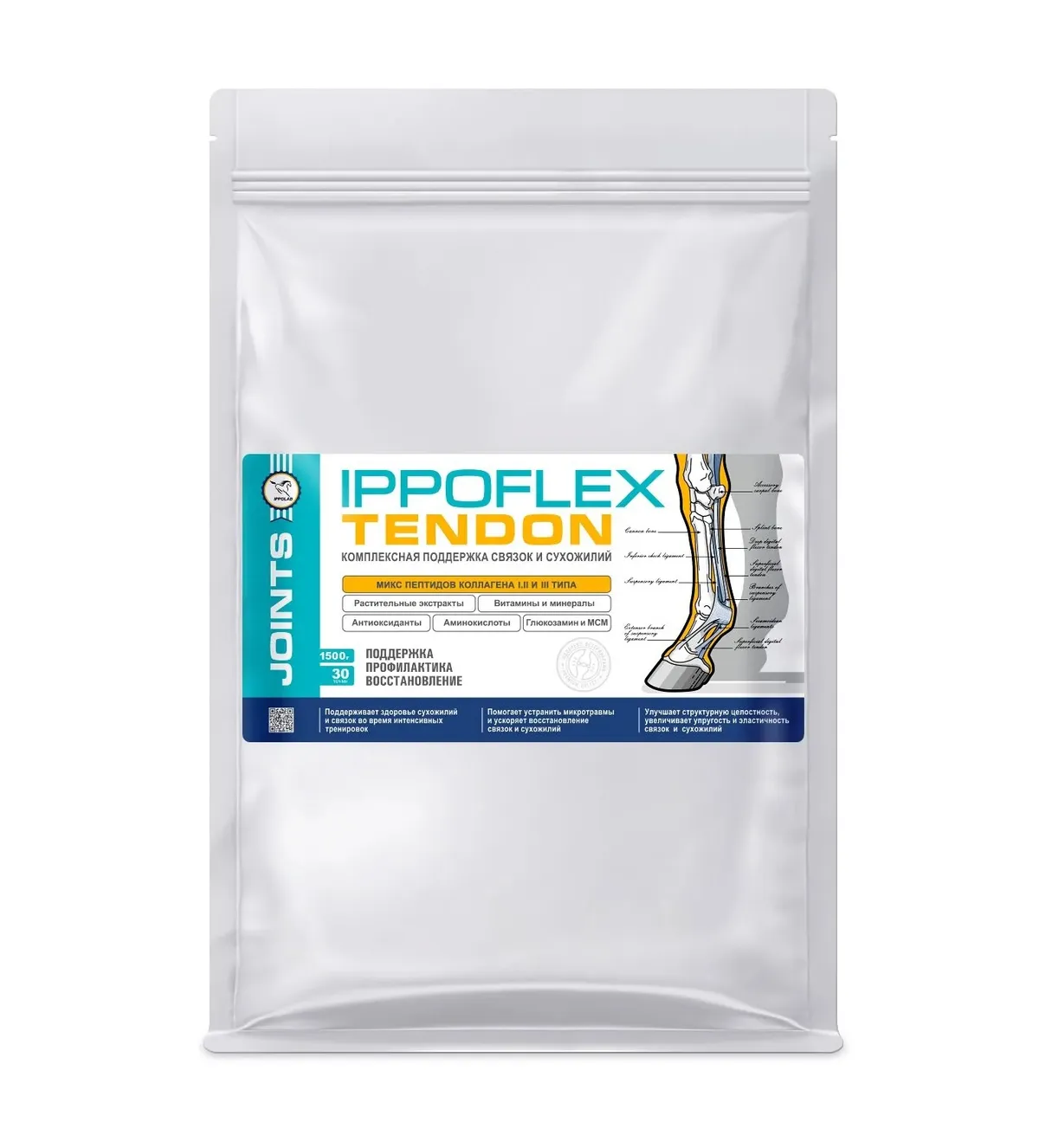 IPPOFLEX TENDON - комплексная поддержка сухожилий и связок