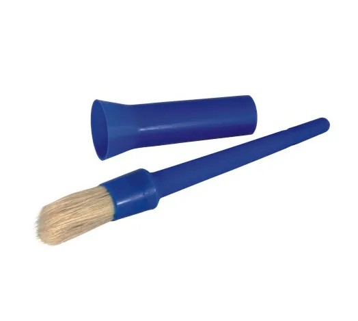 Кисточка для копыт York с колпачком синяя
