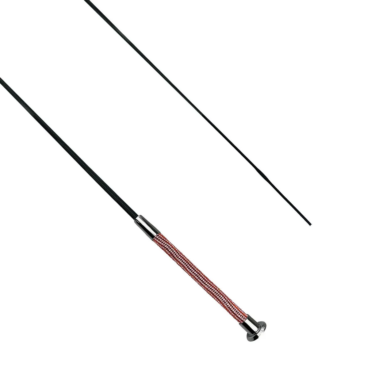 Хлыст Horsenjoy Diamond выездковый розовое-золото 110 см