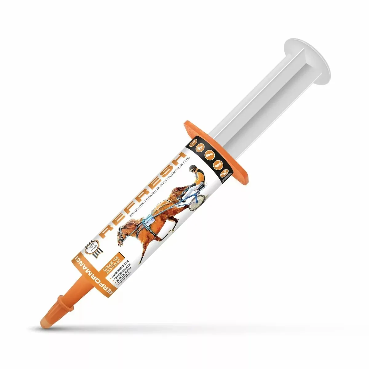 REFRESH - концентрированный электролитный гель в шприце, 50 мл