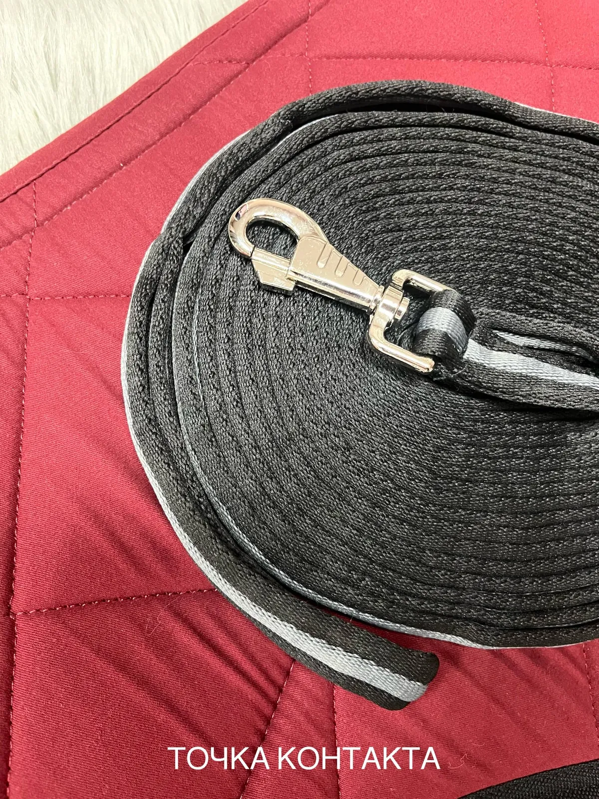 Корда мягкая нейлон (8 метров) черная