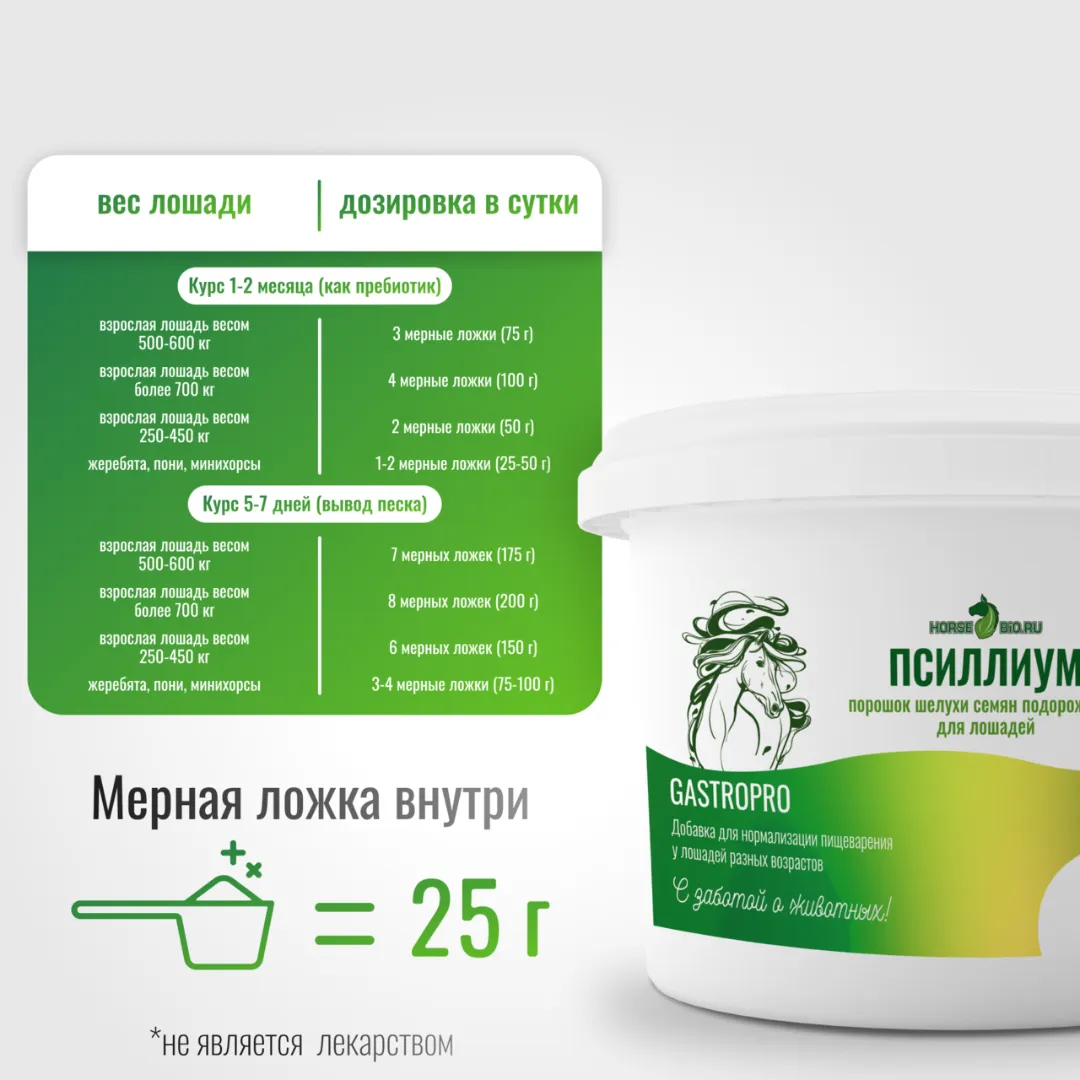 Псиллиум GastroPro 1000 г