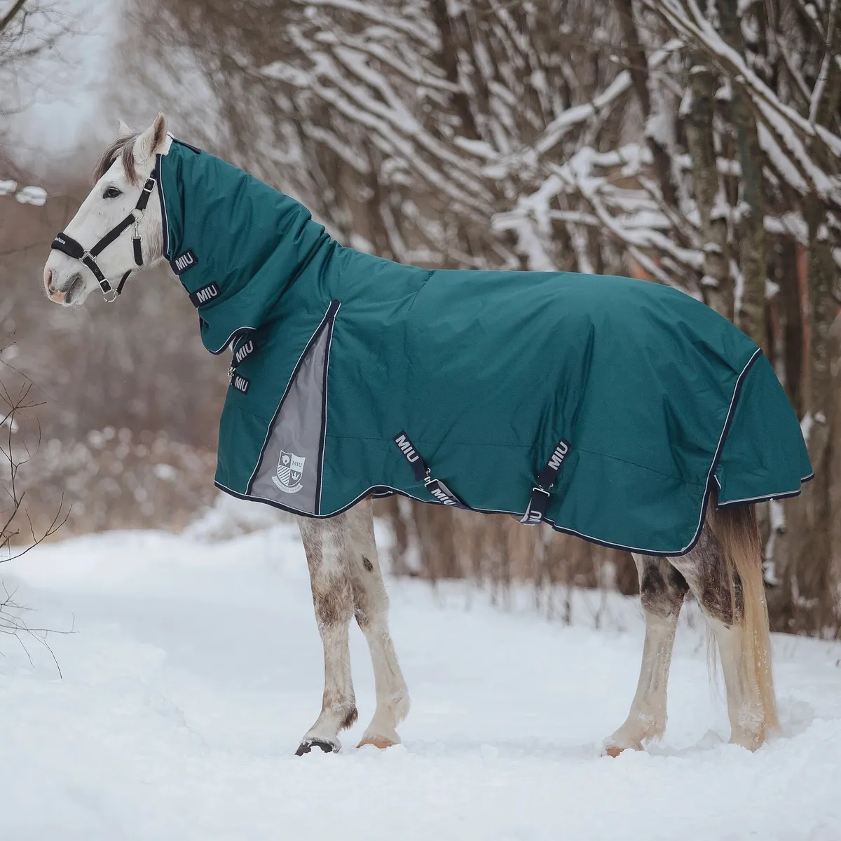 ПОПОНА ПРОГУЛОЧНАЯ OSLO С ЦЕЛЬНОКРОЕННЫЙ КАПОР, 300 ГР, цвет Зелёный. 135см