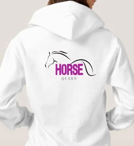 Толстовка Horse Queen White