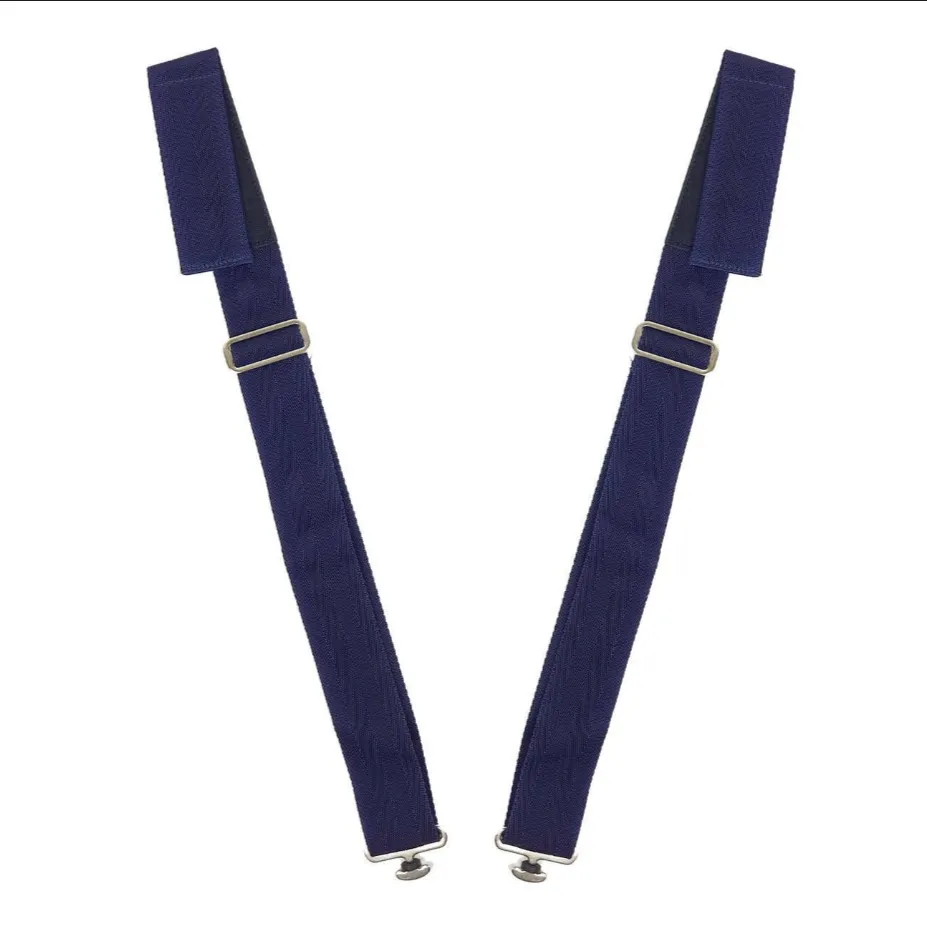 Попона HE Jasmine флисовая с ремнями бордово-синяя 135 см