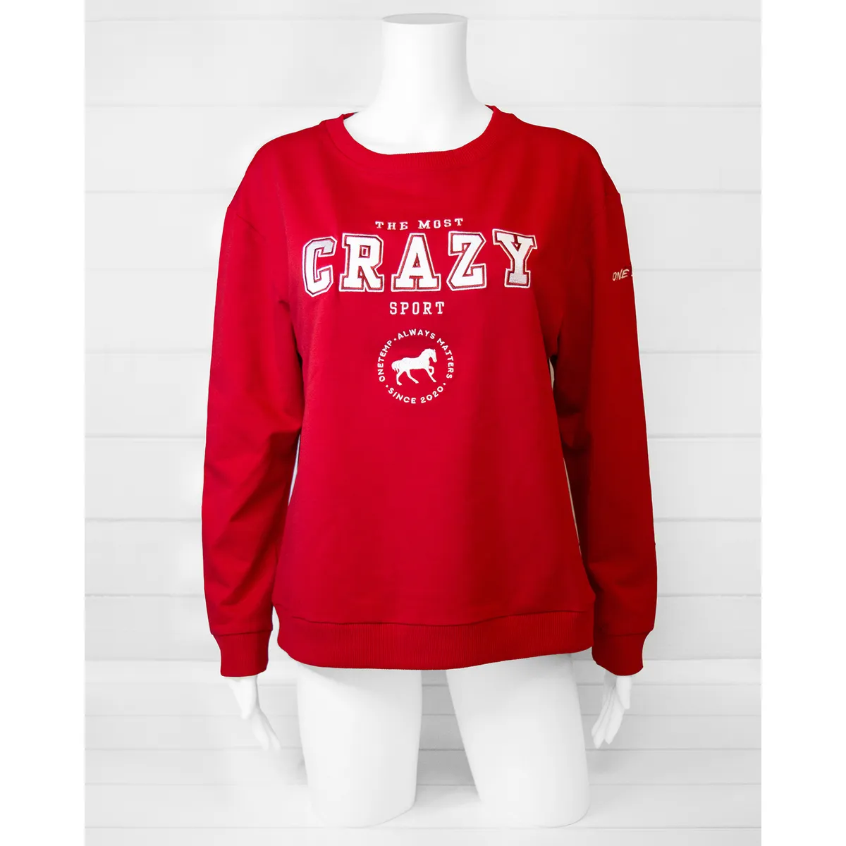 Свитшот. Crazy. L