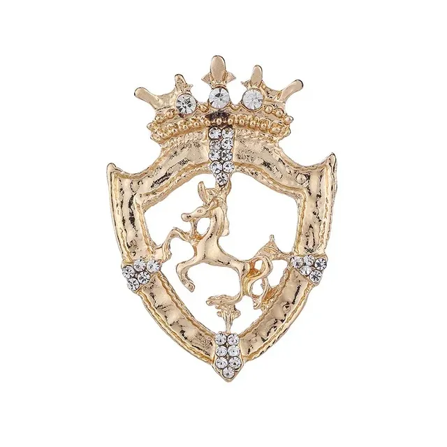 Брошь "Герб" (Серебро)