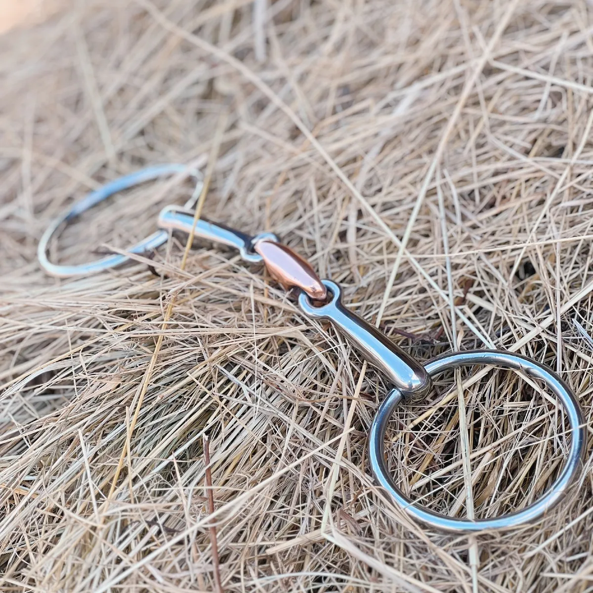 Трензель восьмерка с медным сочленением 12,5 см