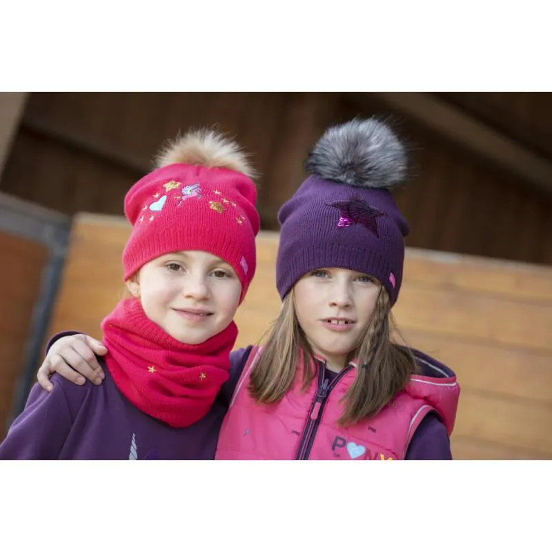Шапка детская EQUI-KIDS "Joly" Ekkia с помпоном