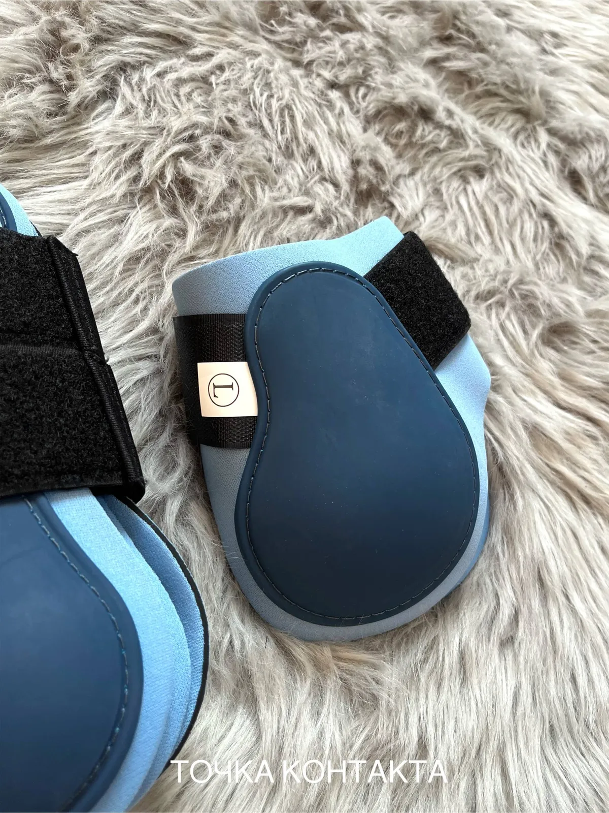 Ногавки Tattini голубые стан, размер Full