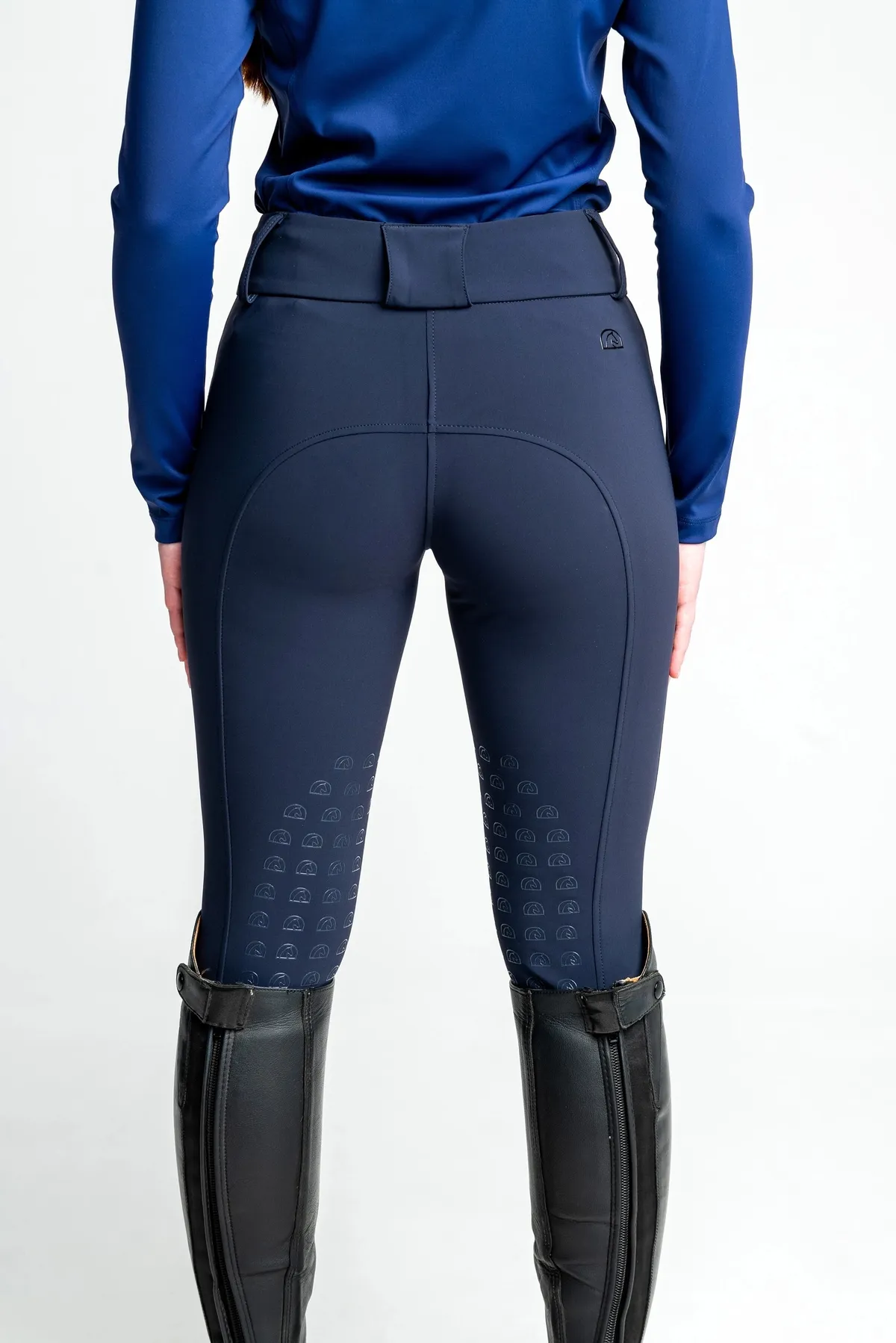 Бриджи для конного спорта EQUIAN с коленной леей