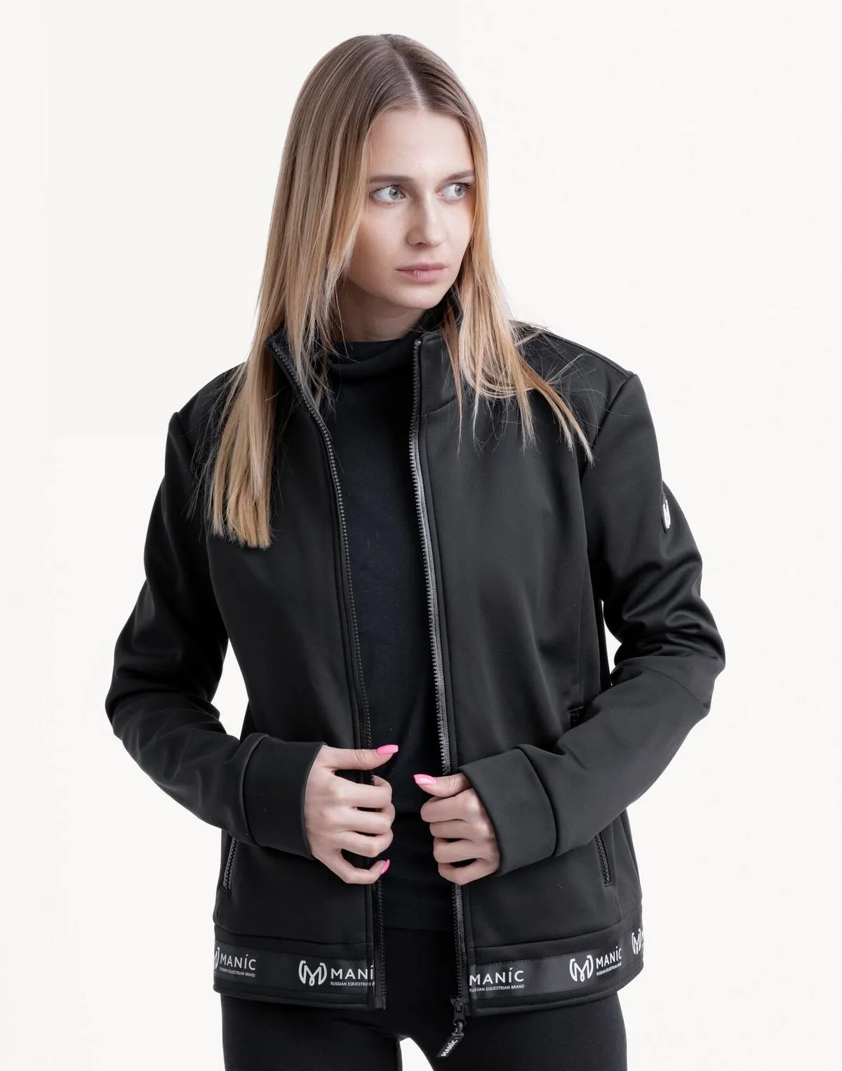 Ветровка женская SPORT EDITION (48, черный)