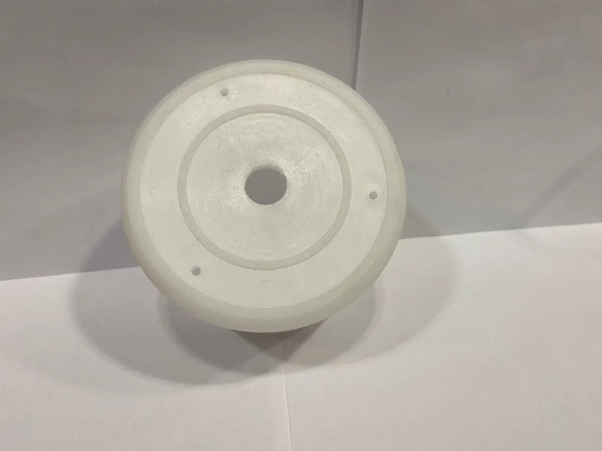 Заглушка на жердь, пластик, белые