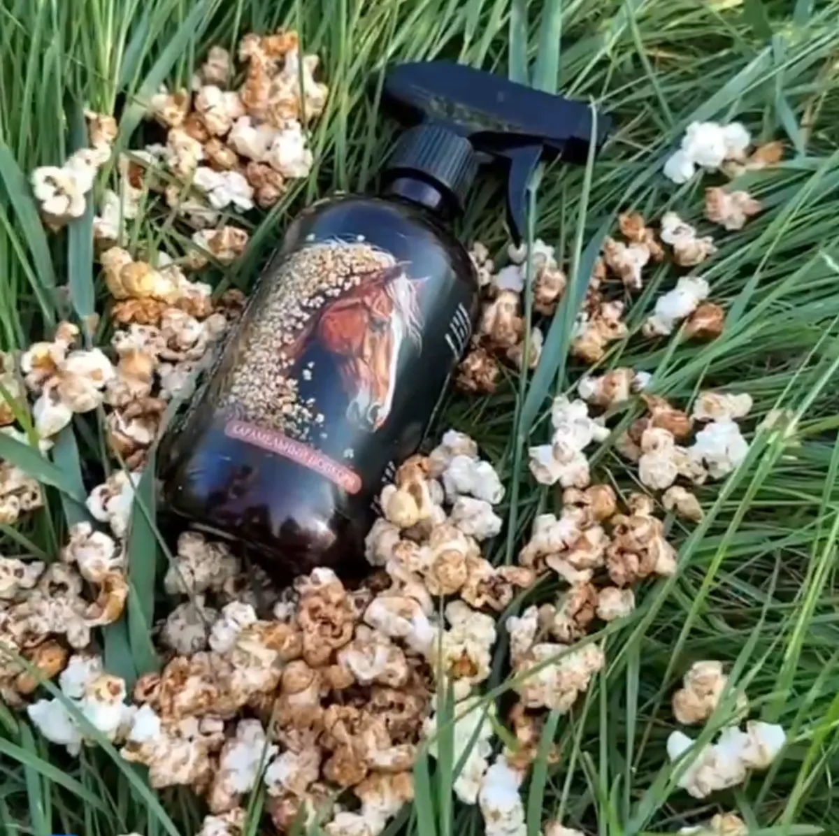 Кондиционер для шерсти, гривы и хвоста ( вкус карамельный попкорн)