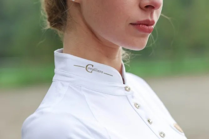 Поло «Goldana» (Белый, L)