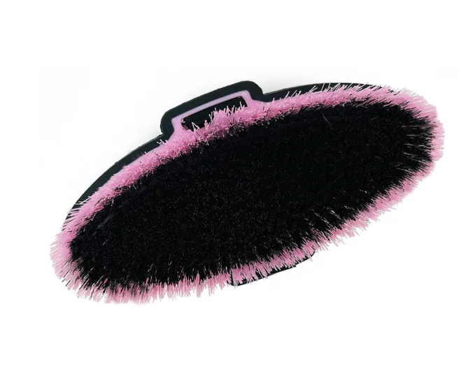 Щетка York Vario мягкая черно-розовая 17 см
