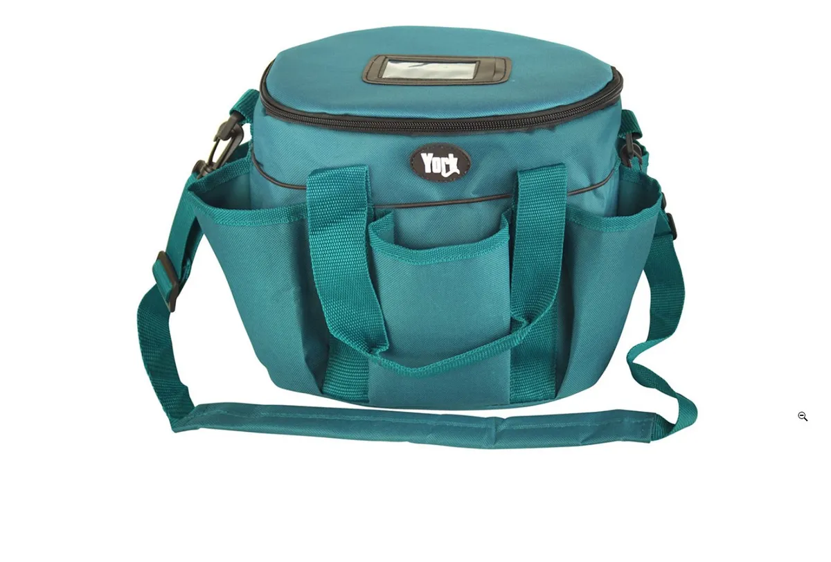 Сумка для щеток York сине-бирюзовая