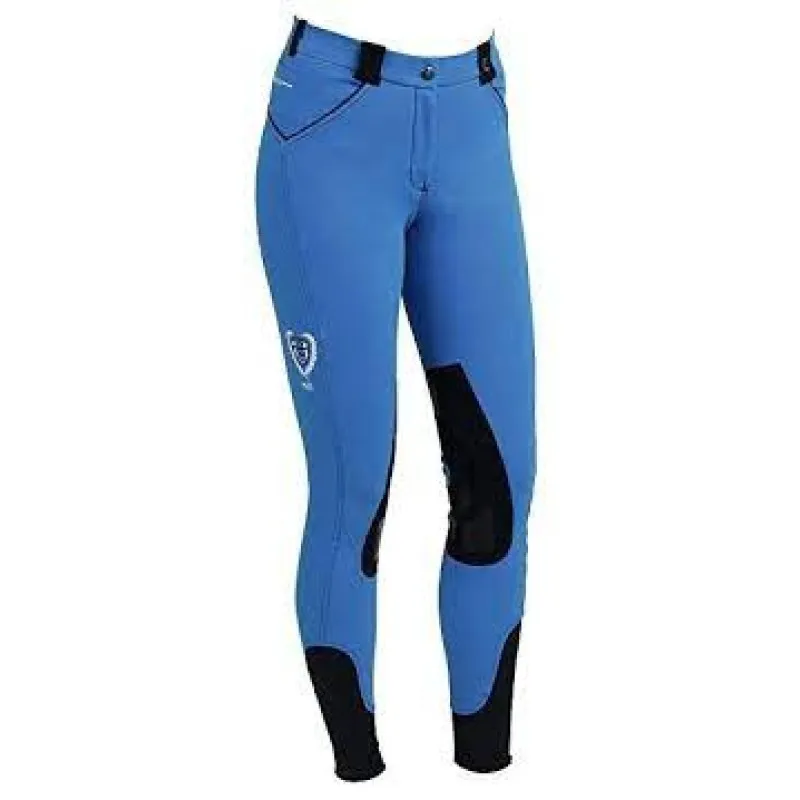 Бриджи из плотной ткани с силиконовой коленной леей