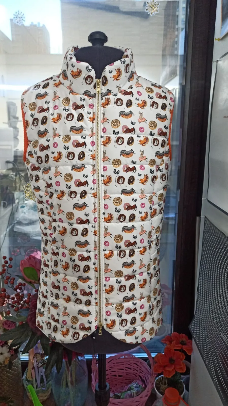 Жилет детский Радужный пончик Юниор