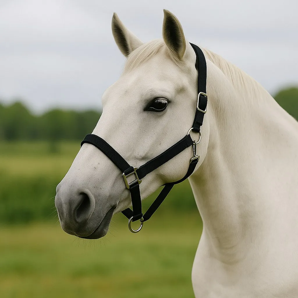 Недоуздок Грандис HorsePlanet (Full, Черный)