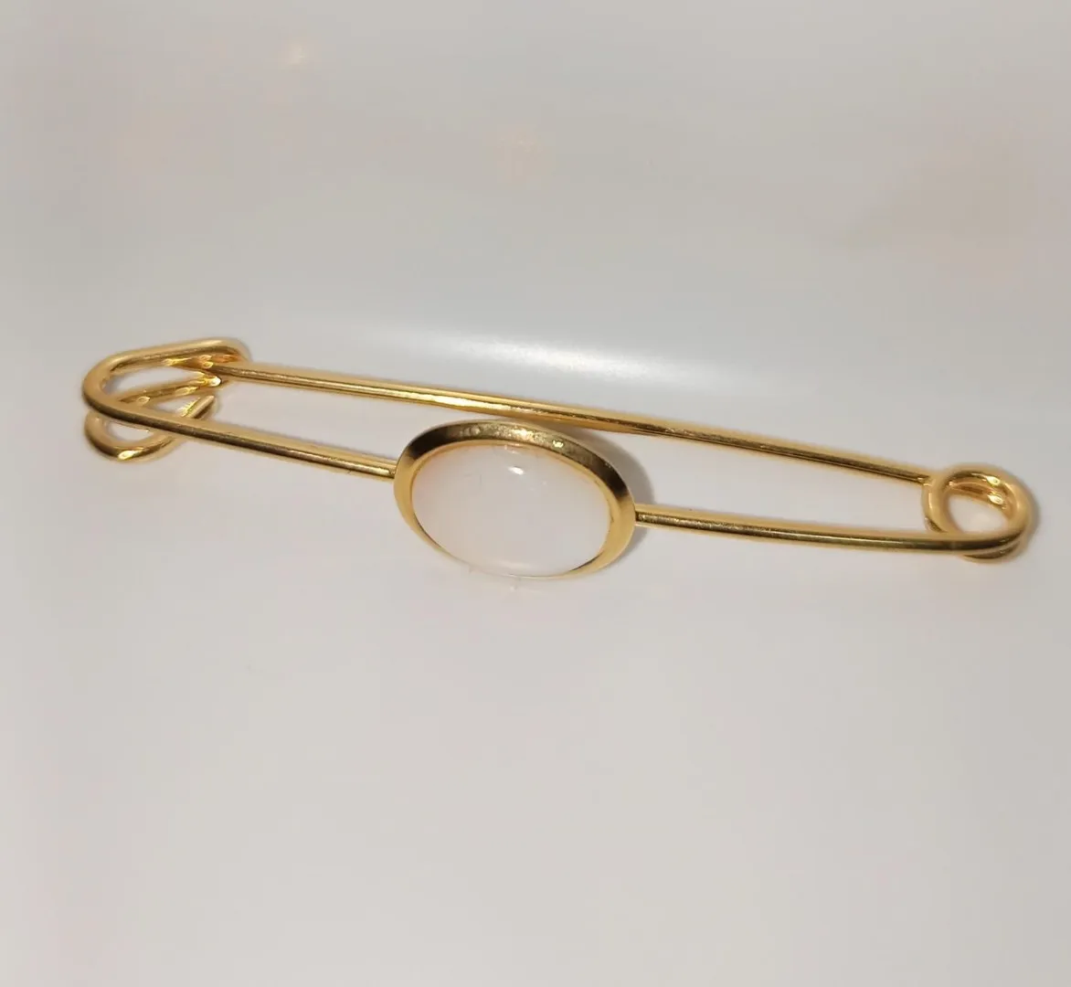 Булавка для галстука «Gold Mother of Pearl»