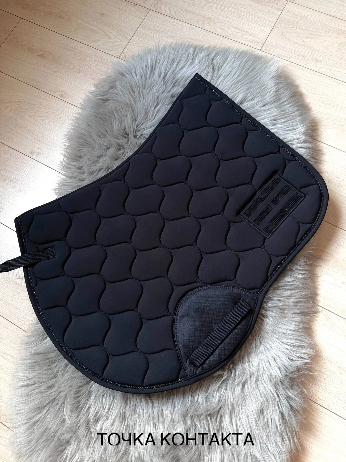 Вальтрап выездковый со стразами FAIRFIELD MIDNIGHT черный