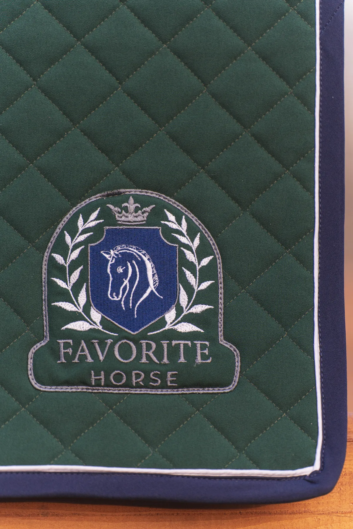 Вальтрап выездковый FAVORITE HORSE Сomfort (темно-зеленый)