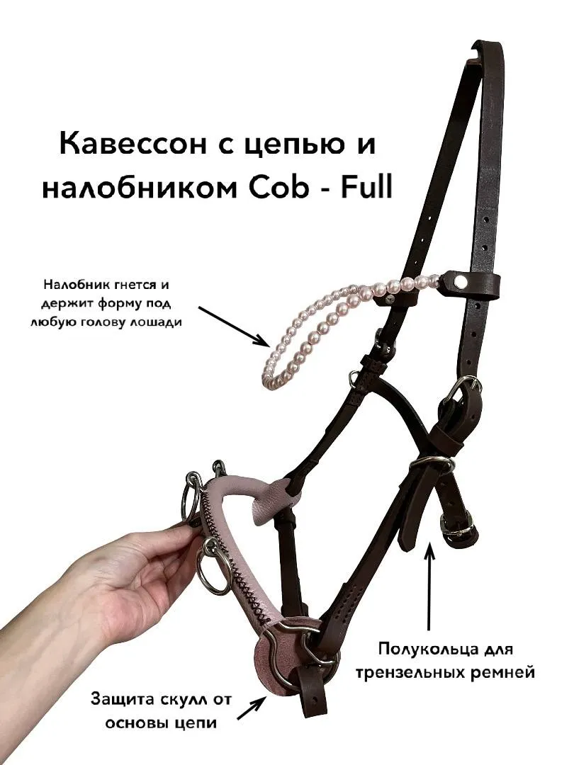 Кавессон с цепью Cob - Full с налобником