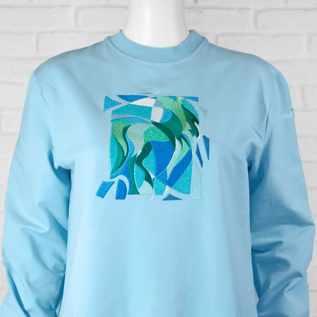 Свитшот. Vitrail. Sky. Unisex-XS