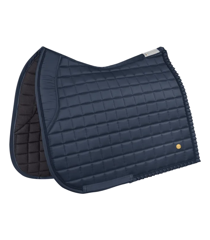 Вальтрап выездковый + ушки + бинты, темно-синий (Комплект)