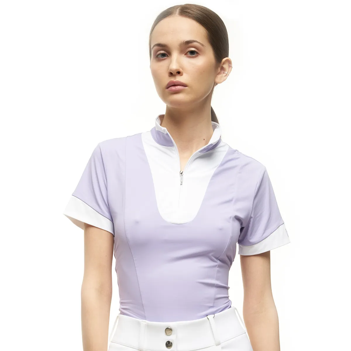 Женская турнирная рубашка новая коллекция Цветная с коротким рукавом