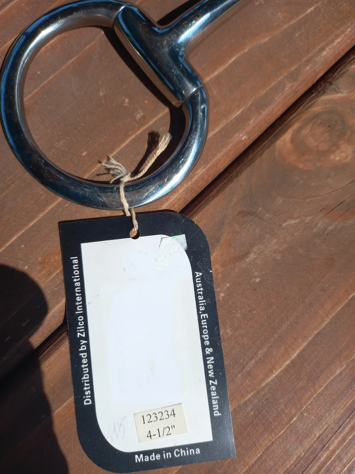 Трензель с округлыми D-кольцами