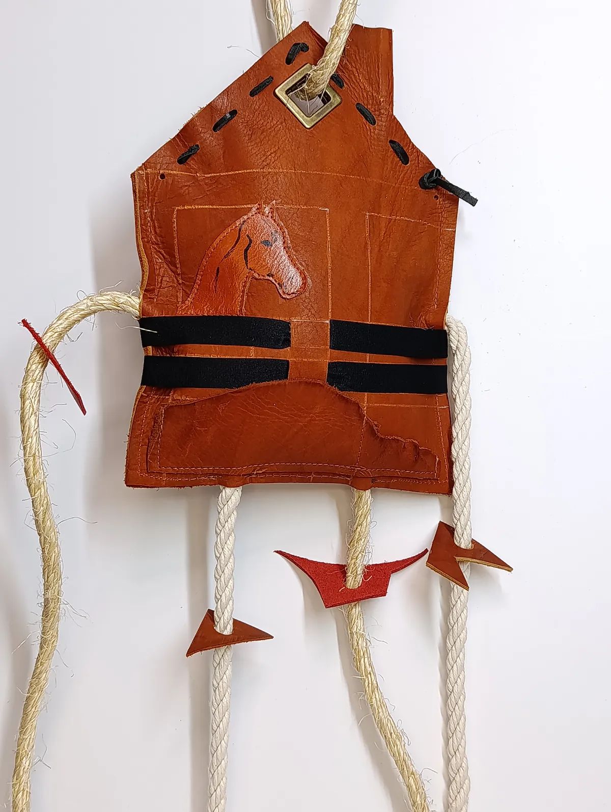 Игрушка для лошади в денник - Конюшня С элементами DIY Рыжий Конь
