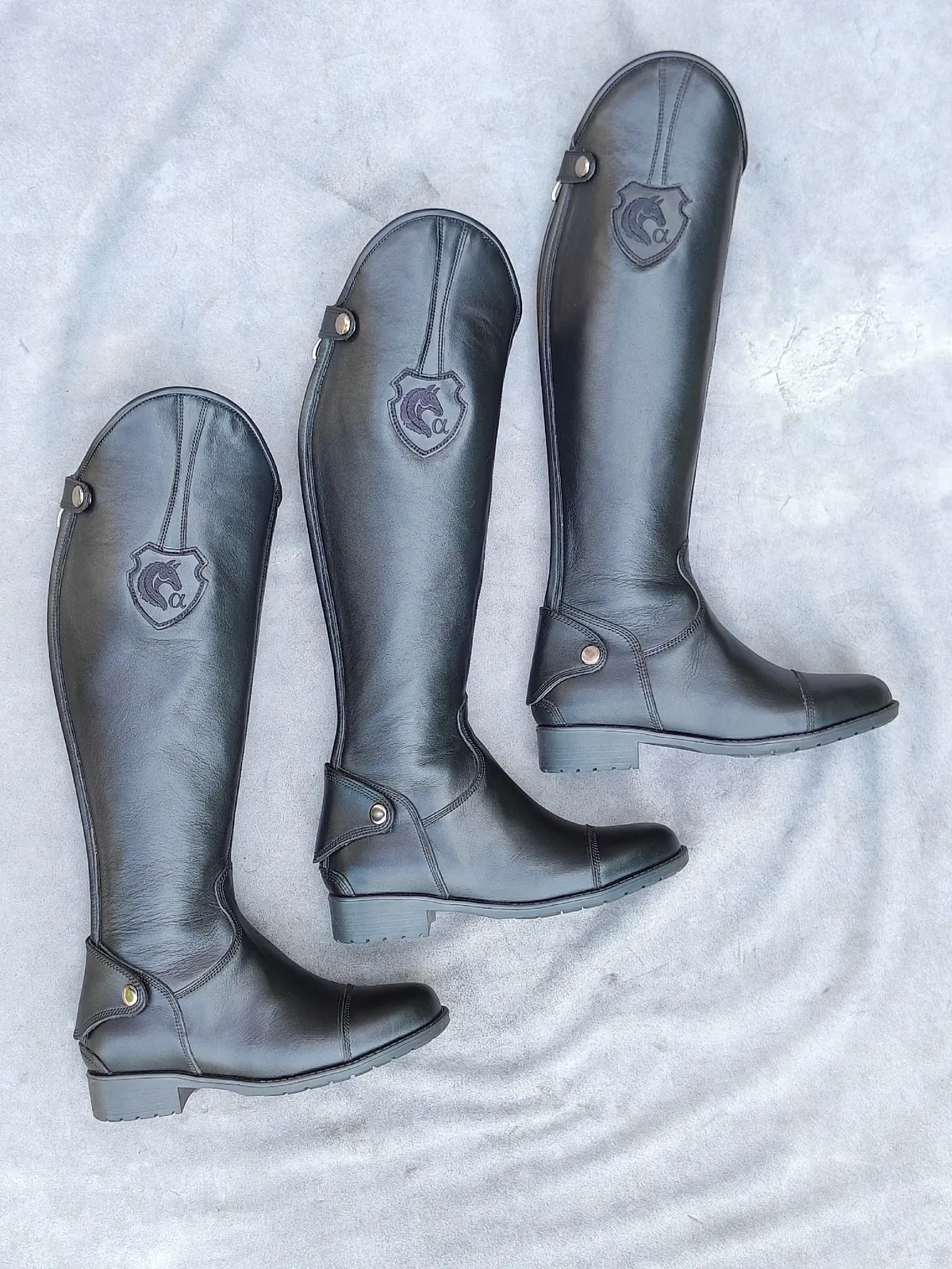 Сапоги Альфа «SHOES” Классика черные