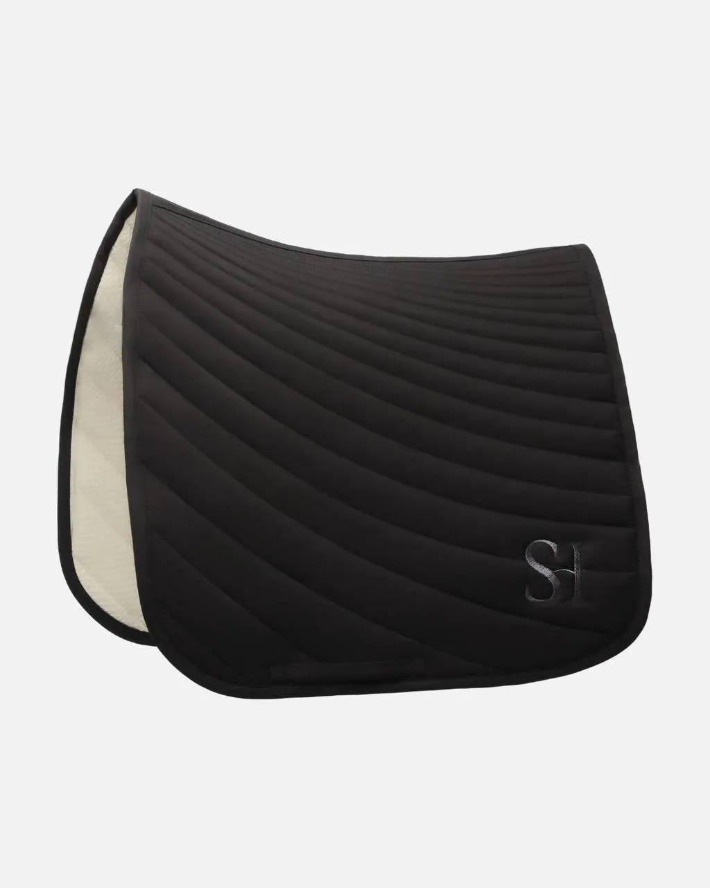 Вальтрап выездковый для верховой езды ГЭЛАКСИ, цвет черный