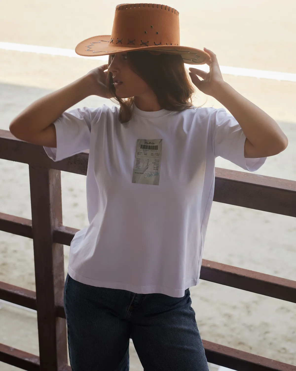 Футболка белая Check