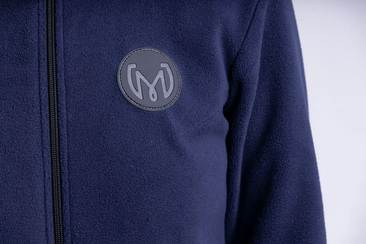 Кофта флисовая женская Manic Skin Logo, Синяя, размер 46