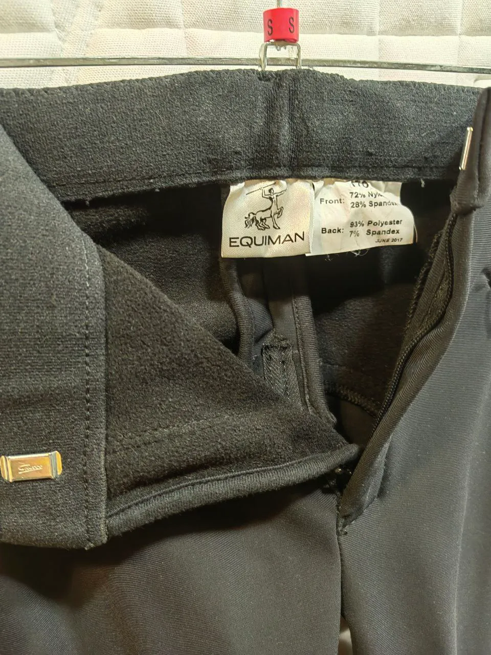 Бриджи подростковые утепленные с полной замшевой леей EQUIMAN