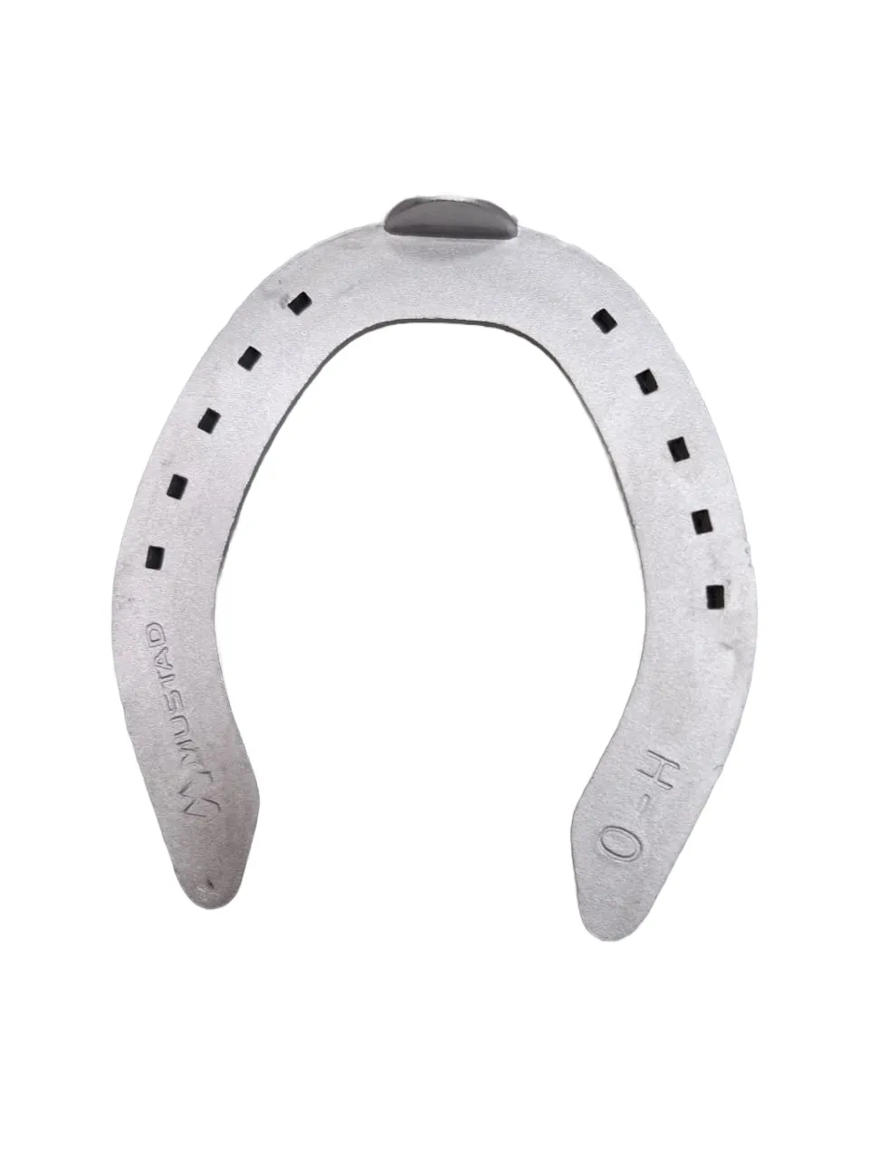 Подкова рысачья алюминиевая с бороздкой, Mustad задняя,  (4)
