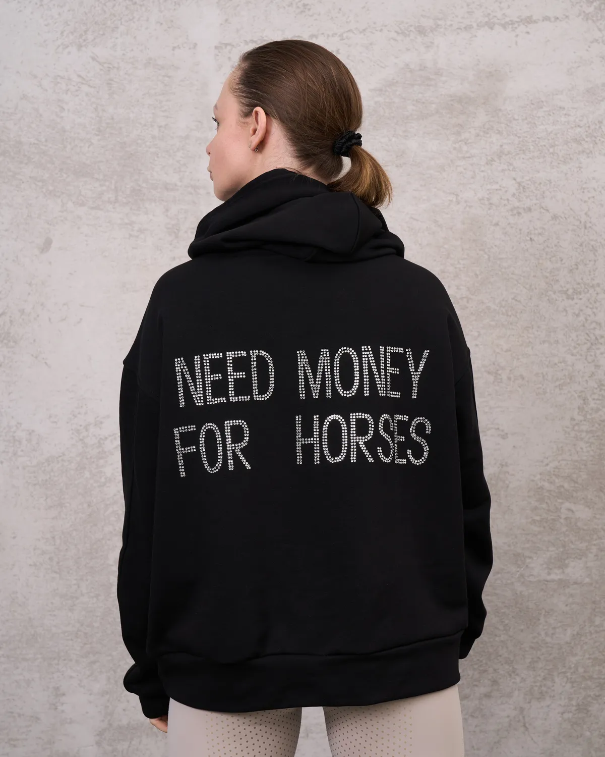 Худи NEED MONEY FOR HORSES