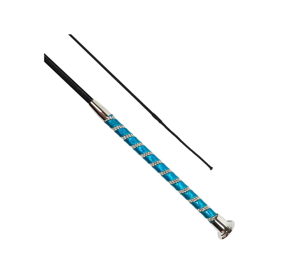 Хлыст Horsenjoy Euphoria выездковый голубой 110 см