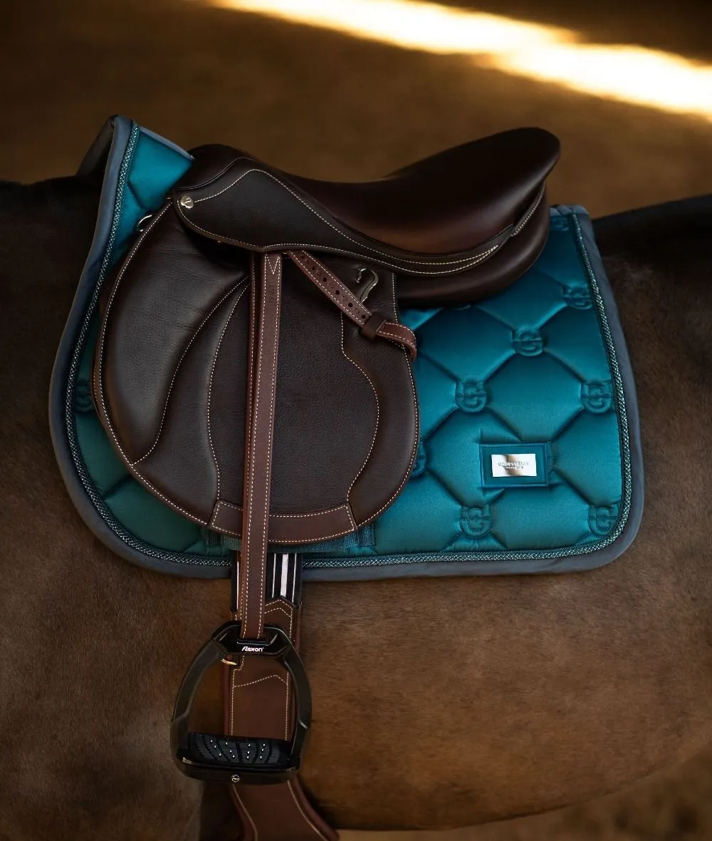 Вальтрап Equestrian Stockholm FW25 Teal Blue Spring Dekje