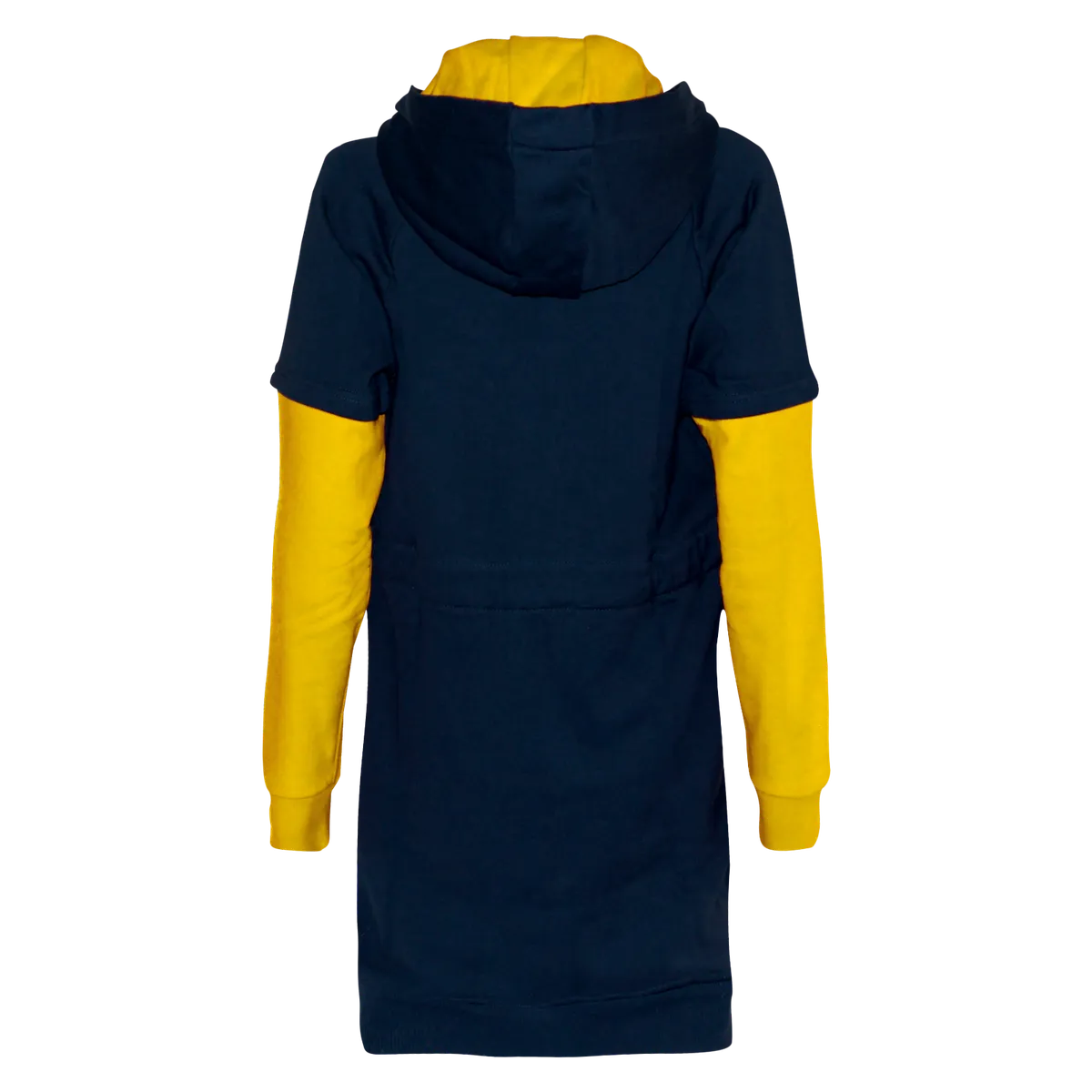 Удлиненная худи No Cold. Navy & Curry. M