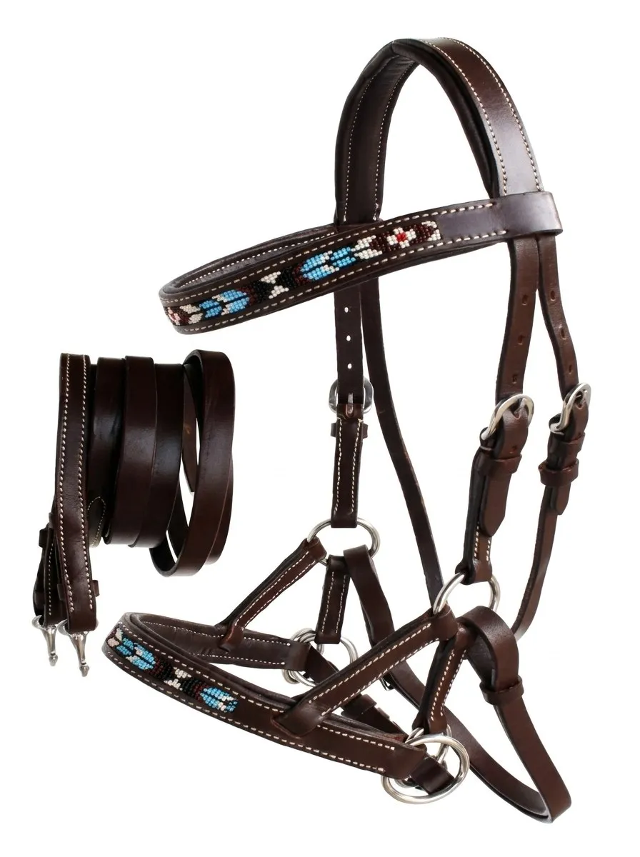 Уздечка вестерн Прерия HorsePlanet