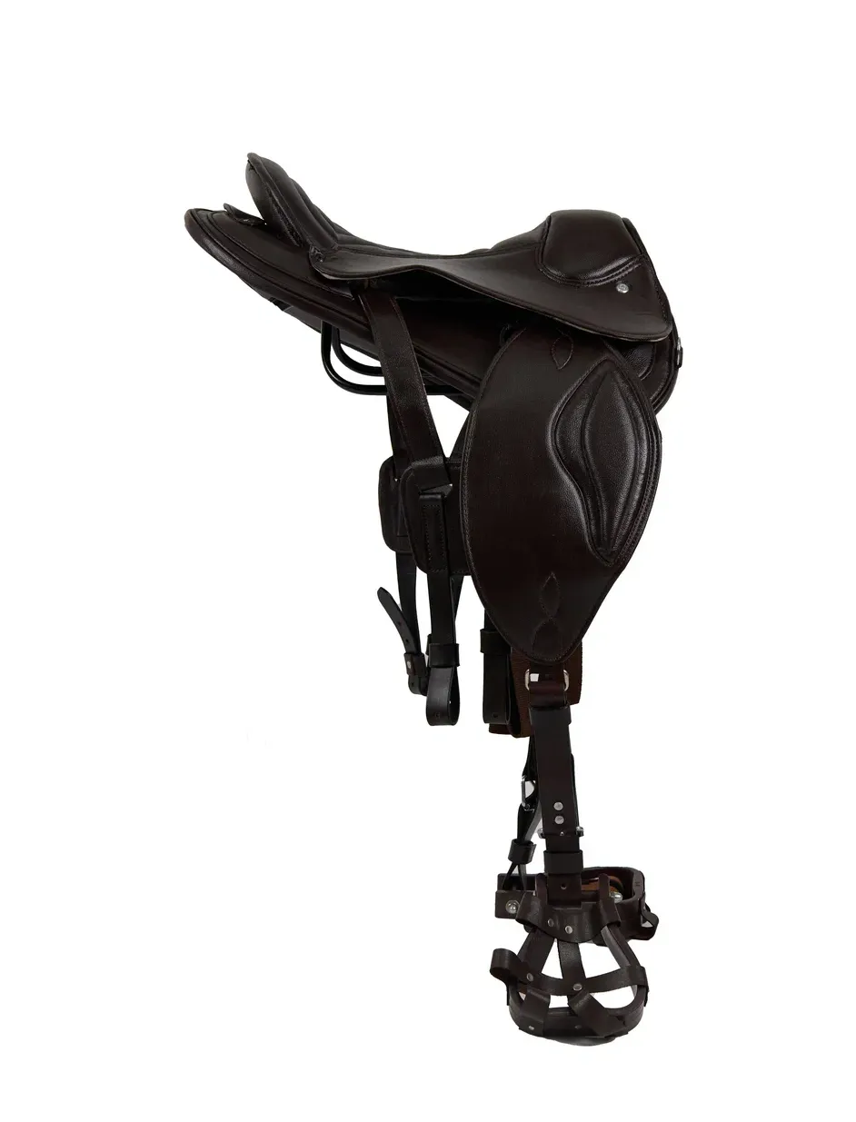 Седло для пробегов Дес Монес HorsePlanet (18, Коричневый)