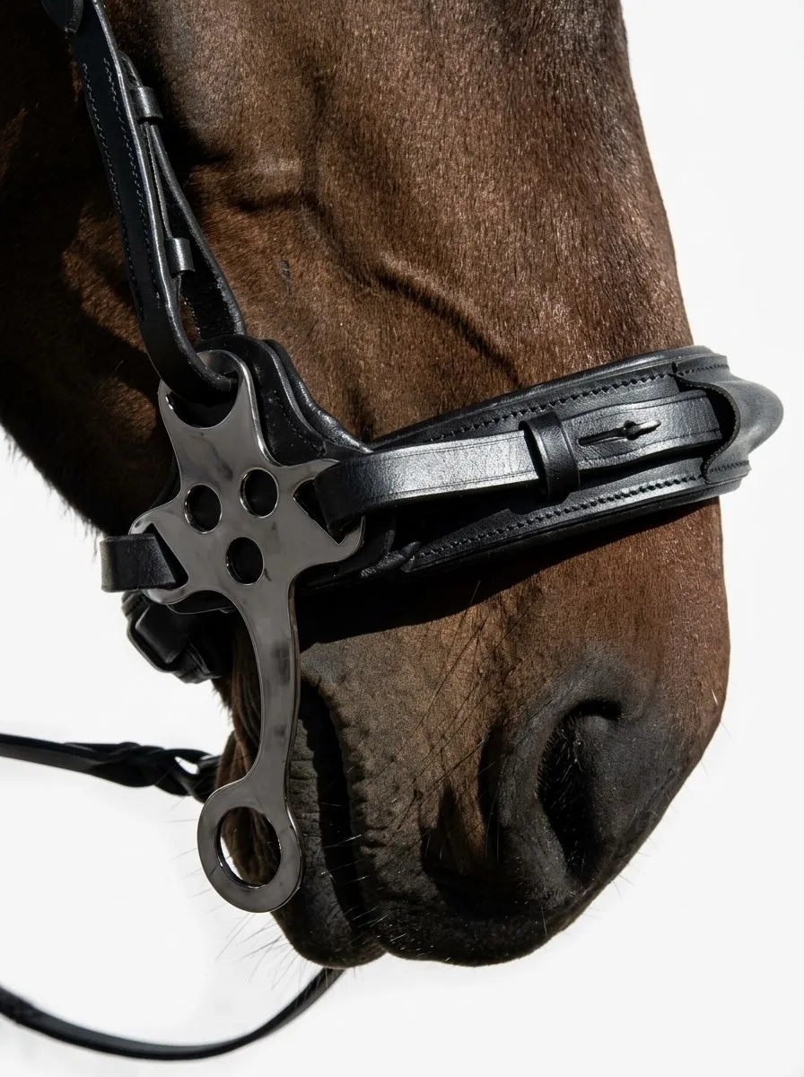Безтрензельное оголовье Хакамора HorsePlanet (Cob)