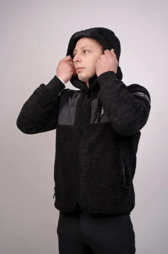Куртка Alibi Teddy с капюшоном (xs)